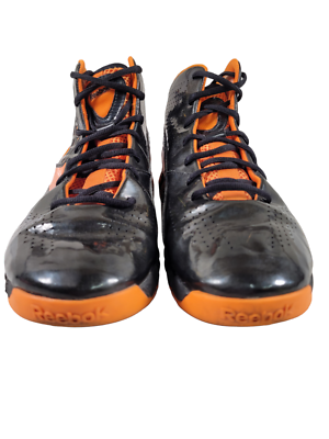 ロッチ Men's Size 7.5 Reebok ZigTech Orange & Black Basketball Shoes
