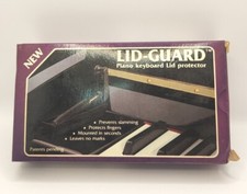 Vintage Piano Keyboard Lid Guard Protector Lid-Guard New Old Stock Grand