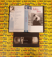 VHS film JULES E JIM 1961 jeanne moreau oskar werner henri serre 2(F296)