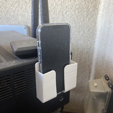 Wall Mounted Mobile Phone Charging Organizer Storage Box Holder - Set Of 2