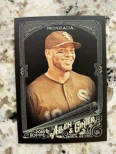 2018 TOPPS ALLEN GINTER X BASEBALL BASE CARD CHICAGO WHITE SOX YOAN MONCADA #19