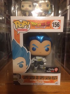 vegeta god funko pop