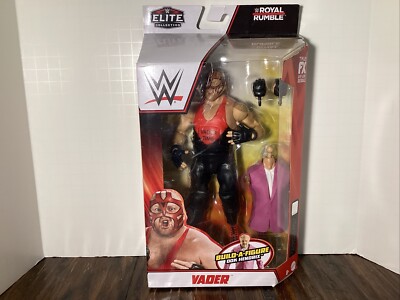 Mattel WWE Royal Rumble Elite Vader 6'' Dok Hendrix Michael Hayes Build A Figure