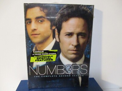 Numb3rs - Complete Second  Season - 6-DVD Set - BRAND NEW SEALED - ED24-177