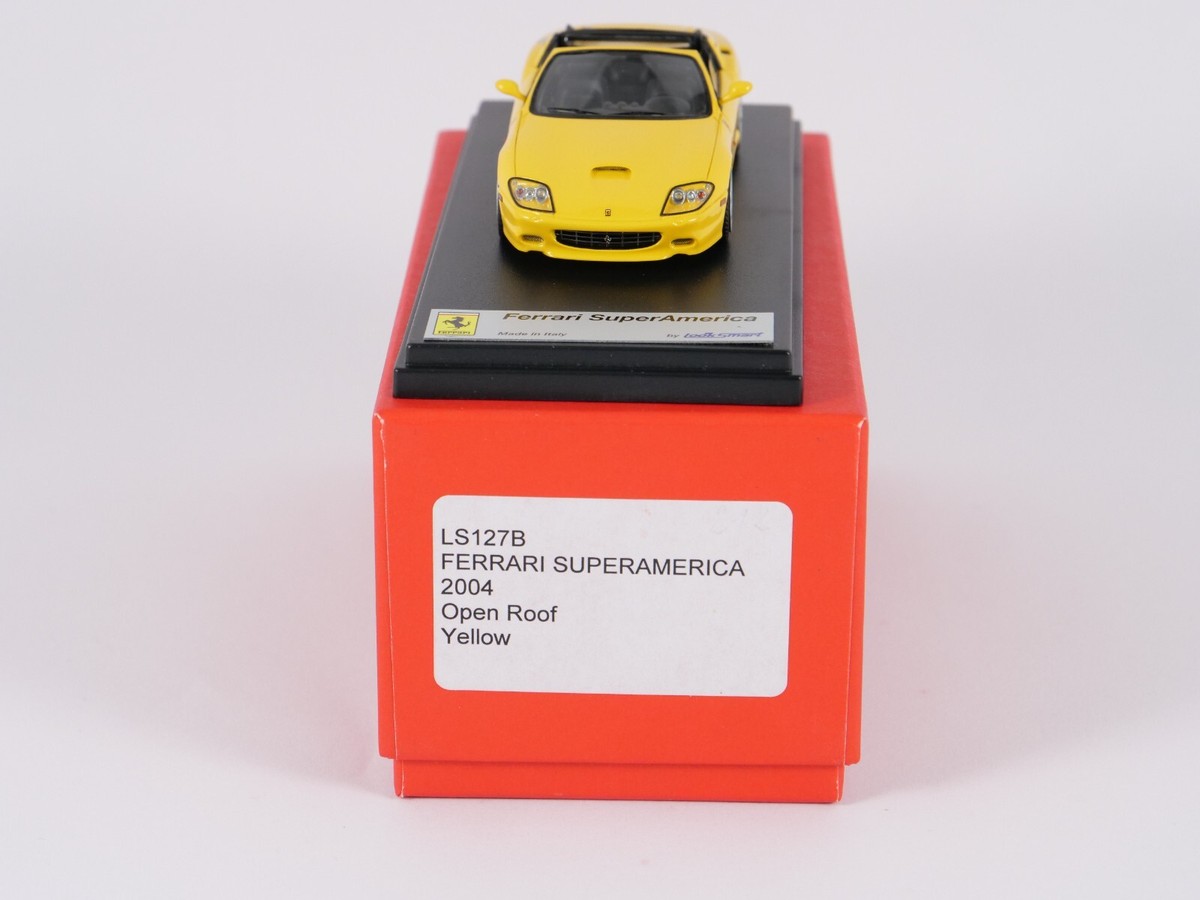 Looksmart LS127B Ferrari Superamerica 2004 Open Roof Yellow