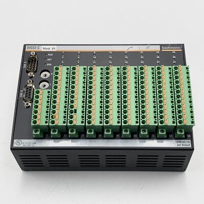 Bachmann DIO32-C CAN Slave Digital 32 I/O Module Used