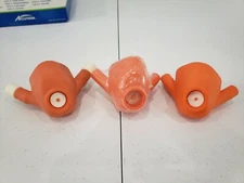 New Accutron ClearView™ Single-Use Nasal Mask Adult Orange LOT OF 3