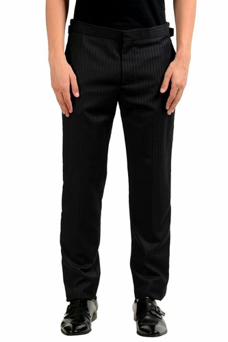 100% Wool Striped Dress Pants Sz 38 