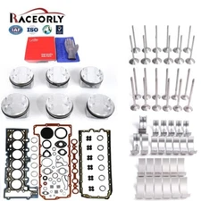 RACEORLY Engine Overhaul Kit 10.7:1 For BMW E90 E60 128 328i 528i X1 N52 3.0L