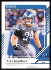 2024 Donruss #81 Alex Anzalone Detroit Lions