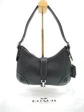 CW642 Coach Black Hamptons Hobo Bag Shoulder Bag Leather Outlet Products NWT