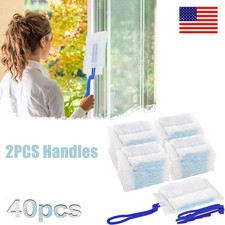 40pcs Electrostatic Heavy Duty Duster Refills Disposable Dusters for Cleaning