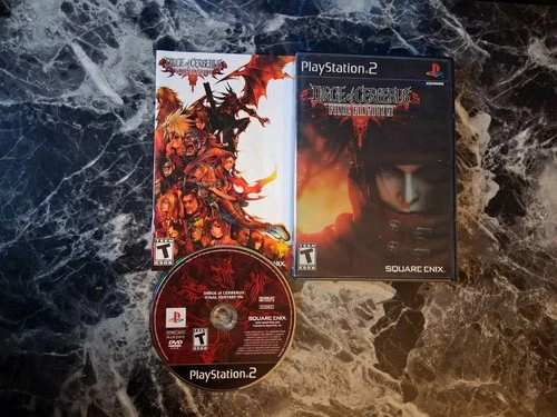Final Fantasy VII Dirge of Cerberus PS2 Complete CIB