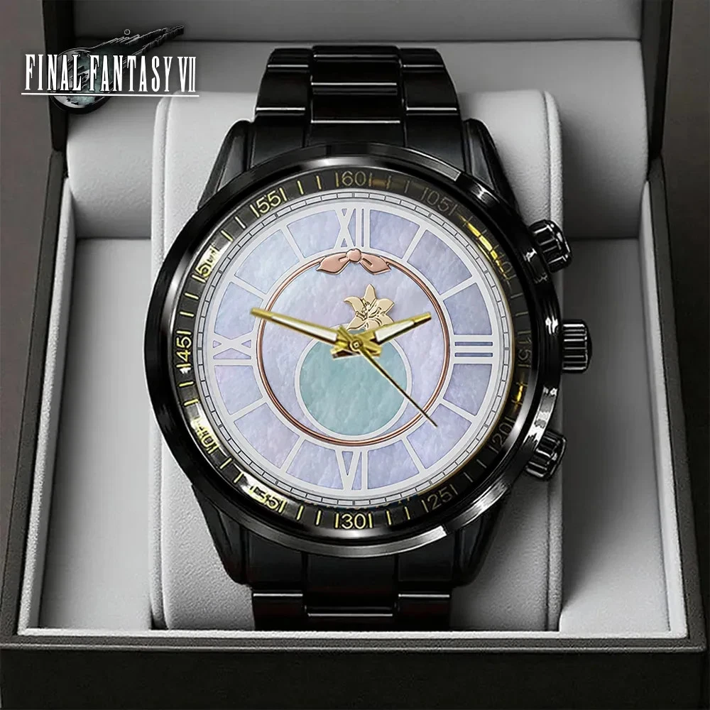 Final Fantasy VII Aerith Gainsborough Stainless Steel Men's Watch