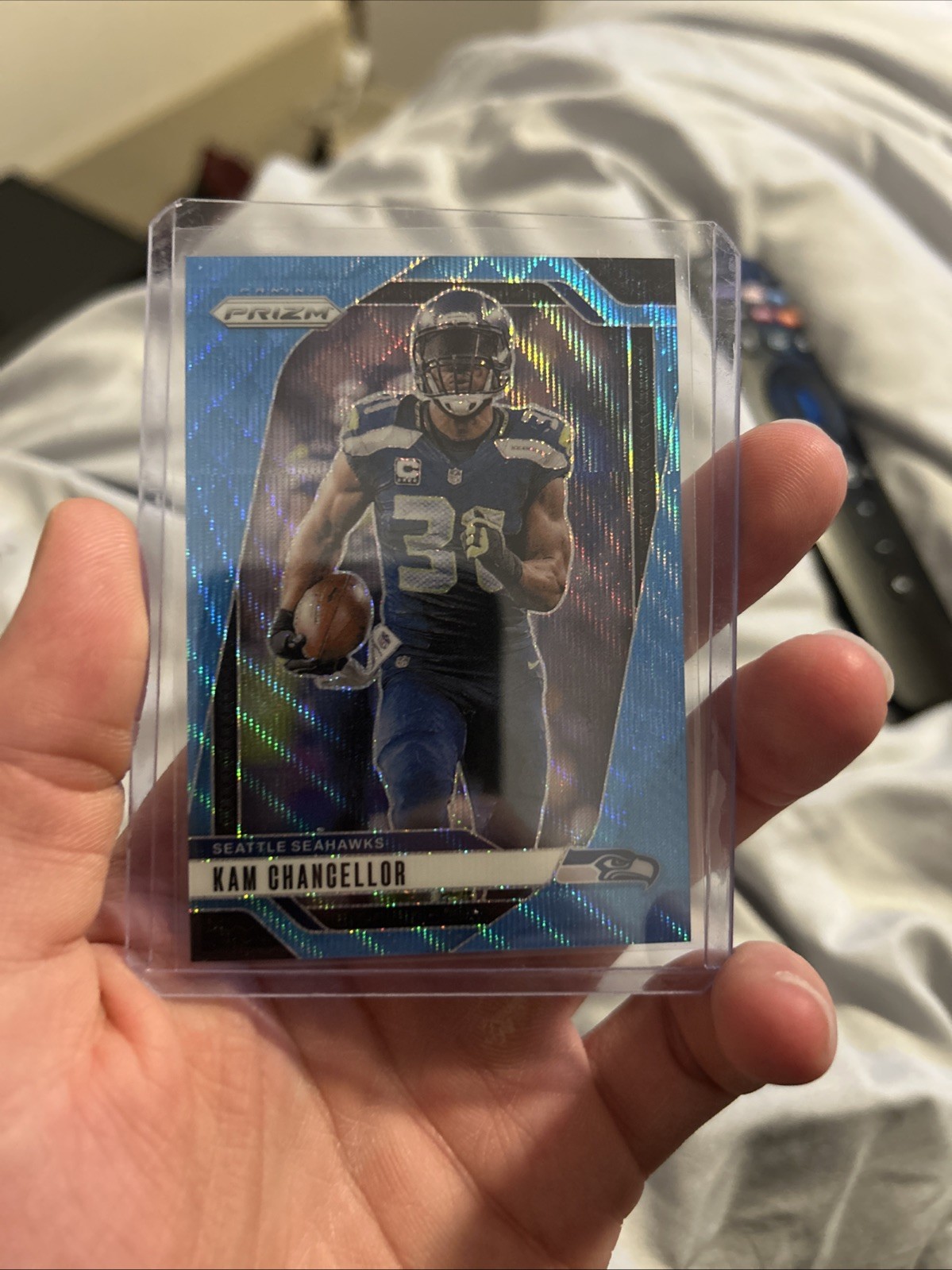 2024 Panini Prizm - Kam Chancellor #266 Blue Wave Prizm /230