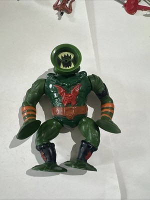 He-Man MOTU Leech Vintage Action Figure Mattel 1984 Air Pump Works Great