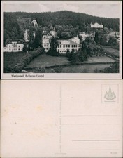 Postcard Marienbad Mariánské Lázně Bellev...