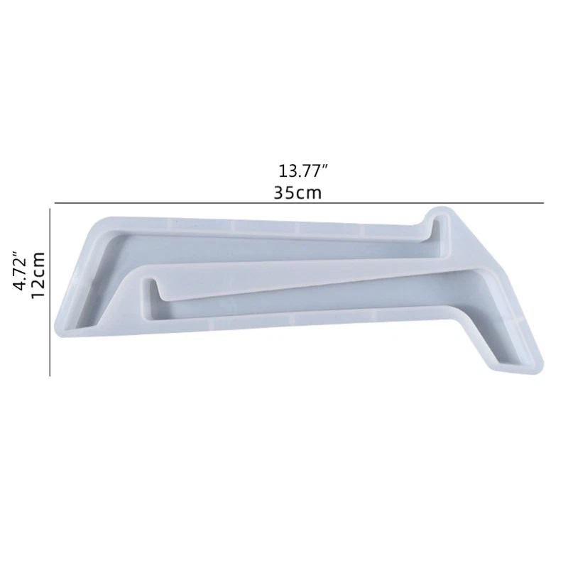Epoxy Resin Laptop Stand Silicone Mold for DIY Craft Notebook Computer Bracket