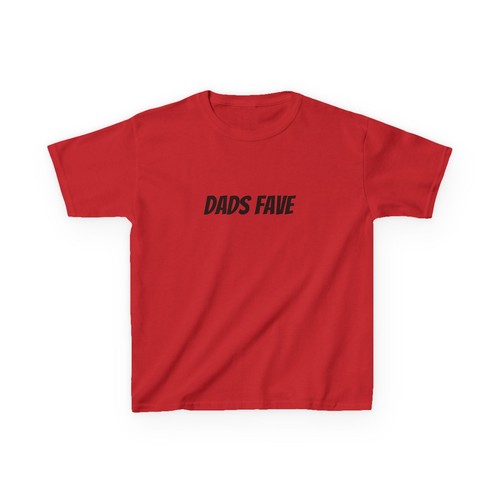 Kids T-Shirt - Dads Fave Tee, Family Outing Shirt - Picture 30 of 33