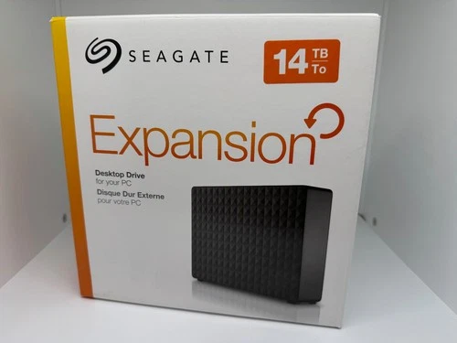 Externe Festplatte im Seagate Expansion Desktop Drive Gehäuse 3,5" USB 14TB