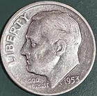 1953-D Roosevelt Dime. 90% Silver. Free Shipping
