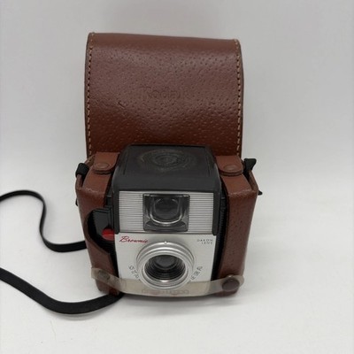Brownie Dakon Lens Vintage Kodak Analog Lederetui Sammlung #B27