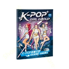 Kpop Demon Hunter Coloring Books Cute Cartoon Tracking Kids Painting Sketch Stat