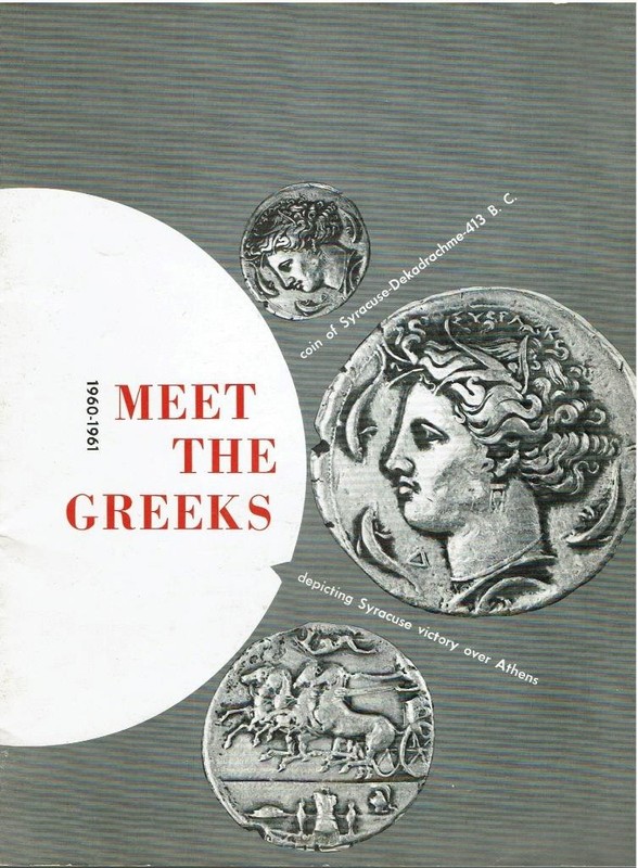 1960 Syracuse University Fraternities Presentation Booklet "Meet the Greeks"