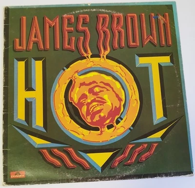 James Brown Hot LP Vinile 12" Polydor 2391-214-A Italia 1976 - Imagen 1 de 4
