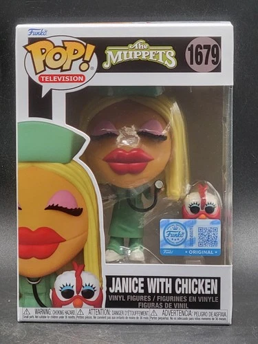 Funko Pop Television 1679 Muppets Janice with Chicken Funko Shop