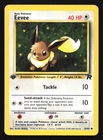 Eevee 55/82 Team Rocket 1st Edition Common Pokemon Card
