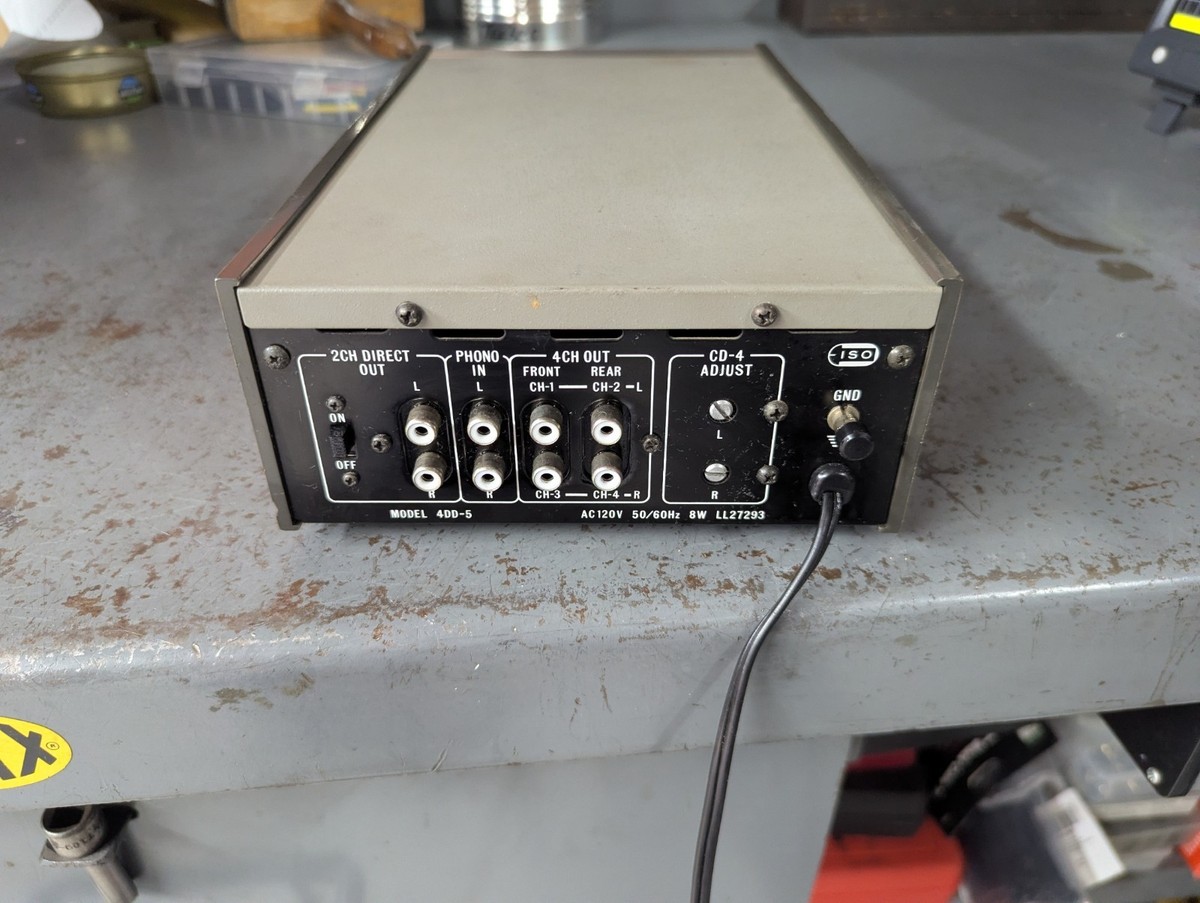 JVC 4dd-5 Cd-4 Disc Demodulator 2 to 4 Channel for sale online | eBay