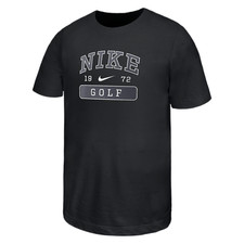 Nike Big Kids' Golf Short-Sleeve T-Shirt Black
