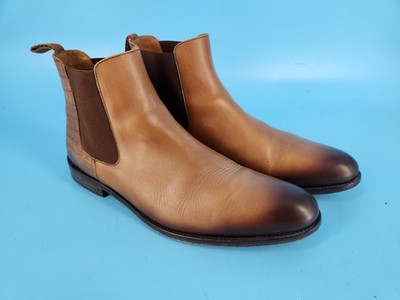 TAFT Hiro Chelsea Dress Up Boot In Black Croc Men s Size 46