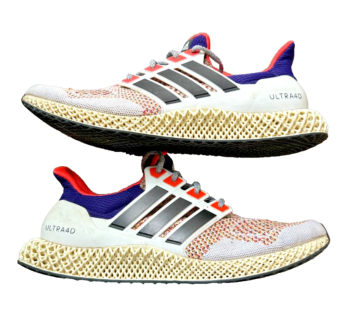 Adidas Ultra 4D White Black for sale | eBay