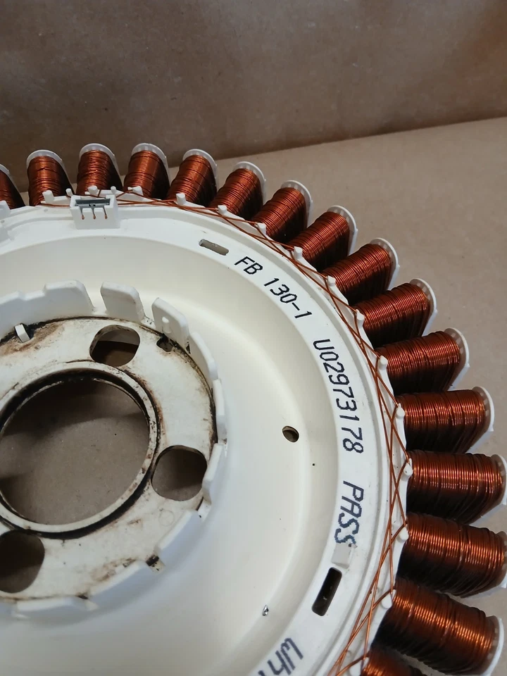 Conjunto de estator lavadora Whirlpool 8565170 OEM genuino Amana envío rápido #4067 Foto 4 de 4