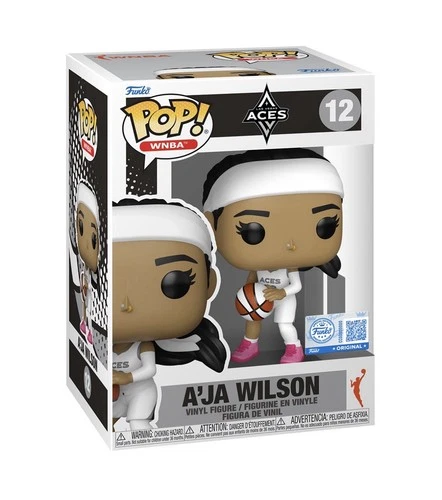Funko Pop! WNBA Aces #12 A'ja Wilson Funko Exclusive  Preorder