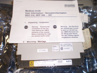 AEG DEP 216 DEP216 INPUT MODULE REFURBISHED 