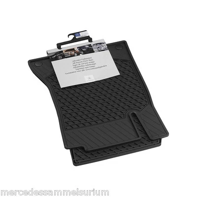 Mercedes Benz Original Gummi Fussmatten A 205 C Klasse Cabrio LHD Neu OVP - Bild 1 von 3
