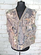 Vintage Game Hunter Mossy Oak Camouflage shooting vest size Large