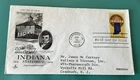 150th Anniversary Indiana Statehood 1966 First Day Cover Stamp