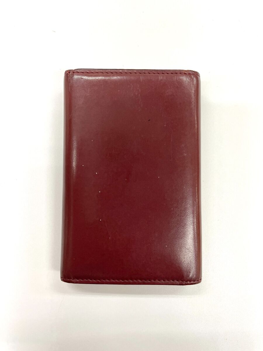 Authentic Cartier Must de Cartier Leather Key Case 6-Ring Authentic Cartier Must de Cartier Leather Key Case 6-Ring