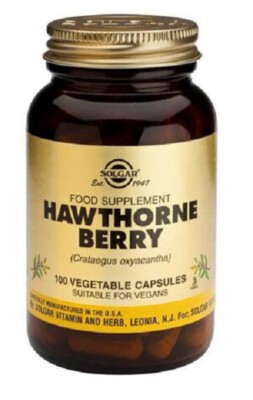 Solgar Hawthorne Berry Capsules (100) BBE 05/2028