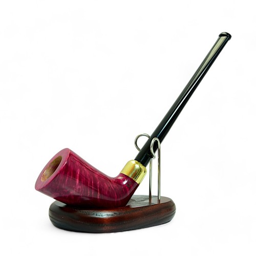 Pipa de brezo pipa de madera a mano alzada pipa de tabaco para fumar pipa artesanal única rara - Imagen 9 de 9