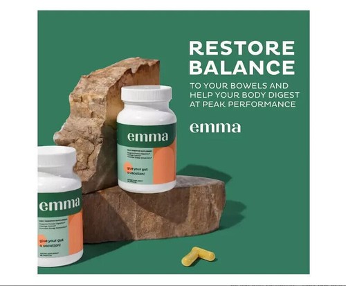 Emma Relief Supplement Konsciens Keto für Darmblähungen 60 Kapseln Ablaufdatum 2027 NEU! - Bild 4 von 11