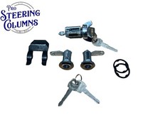1980-1991 Ford F-150 F-250 Bronco Ignition Door Lock Cylinder Set New Ils220
