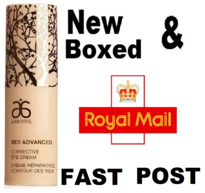 Boxed Arbonne Corrective Eye Cream RE9 Advanced Skin care 15ml Neu Verpackt Vegan 