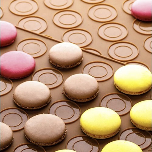Silikon-Macarons-Backmatte Silikonform Backform Plätzchen Kekse-Backmatte - Bild 2 von 15