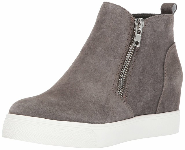 steve madden high top suede sneakers