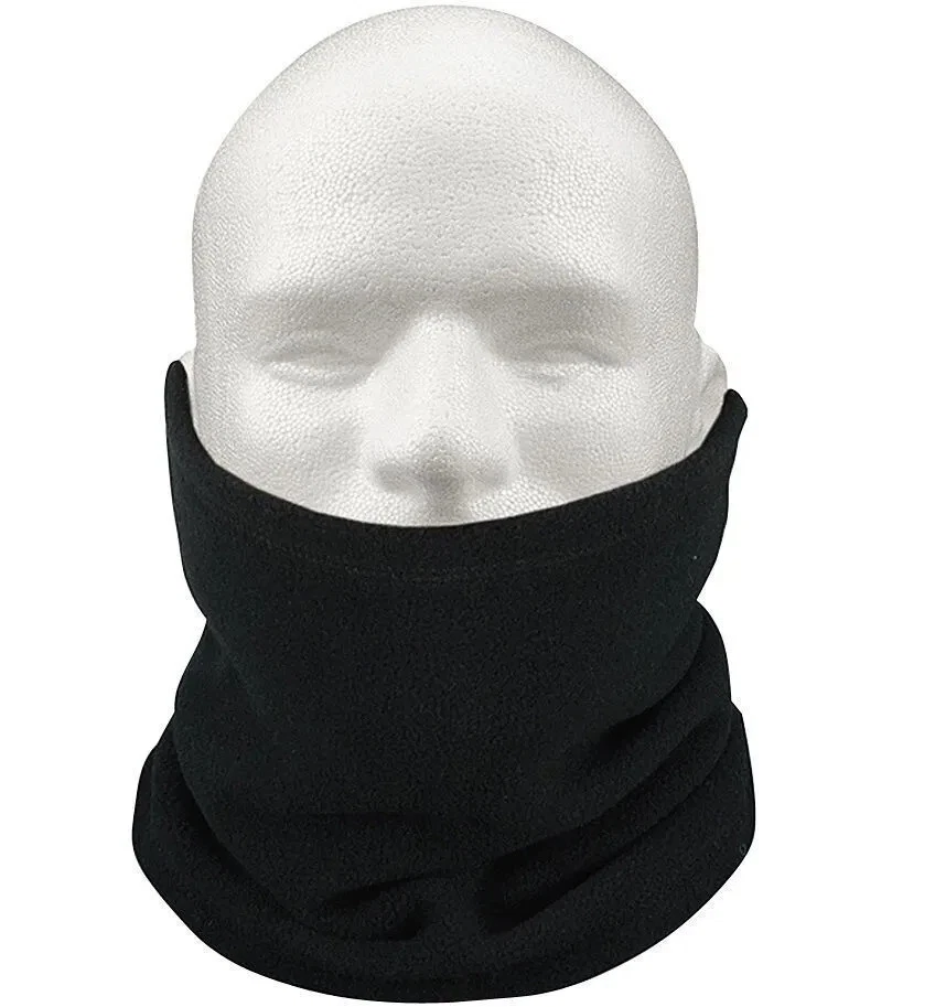 Thermal Snood Neck Warmer Scarf Men Winter Thick Fleece Windproof Balaclava Mask - Image 4 of 4